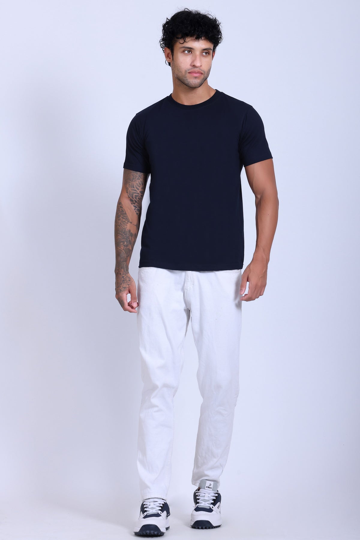 Skinta Solid Crew Neck T-Shirt