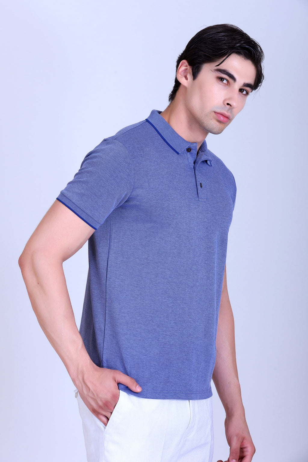 Bird Eye Stretch Polo