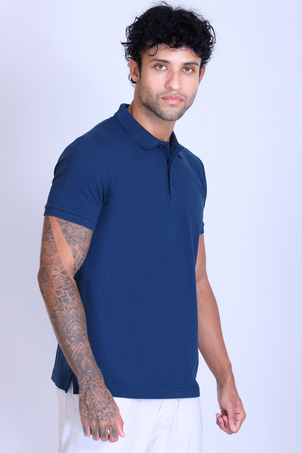 Solid Stretch Polo