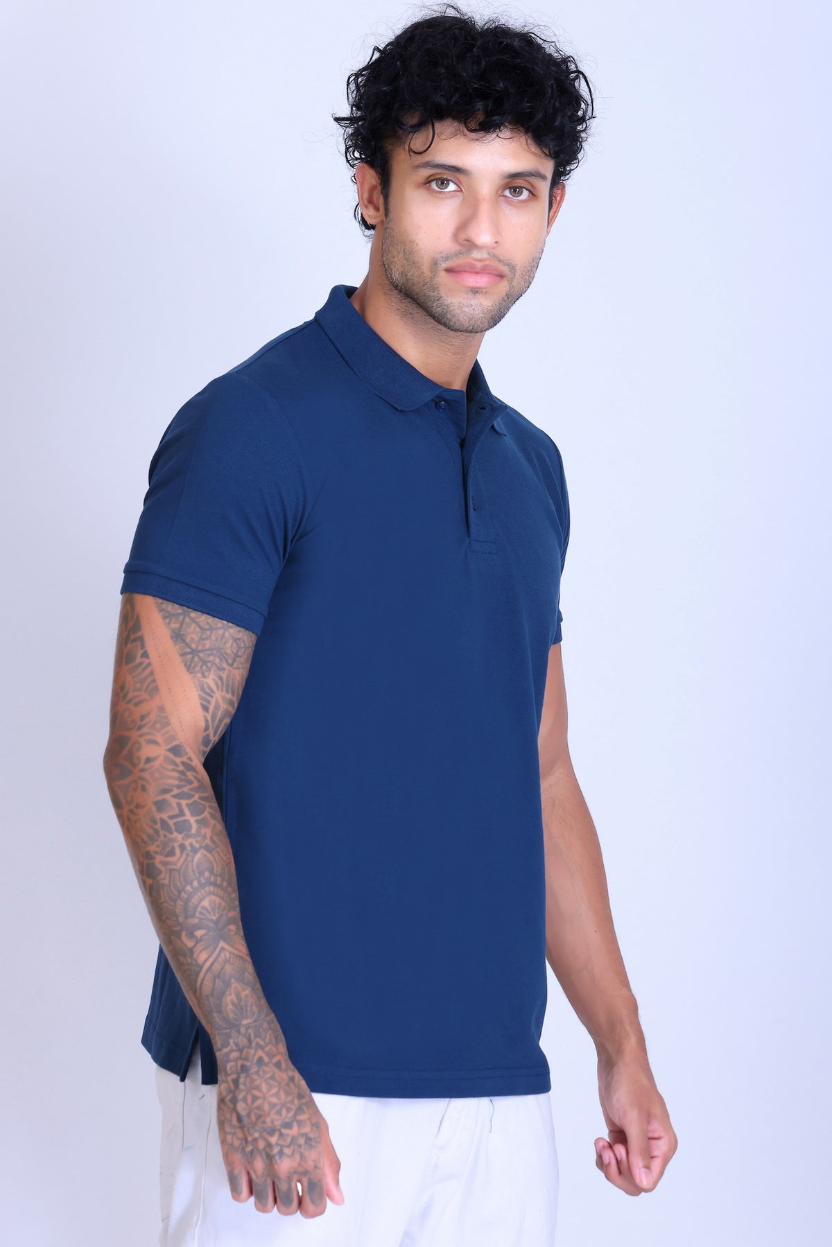 Solid Stretch Polo