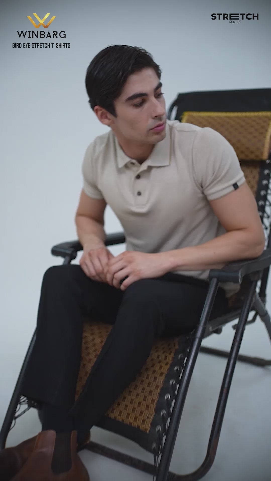 Bird Eye Stretch Polo