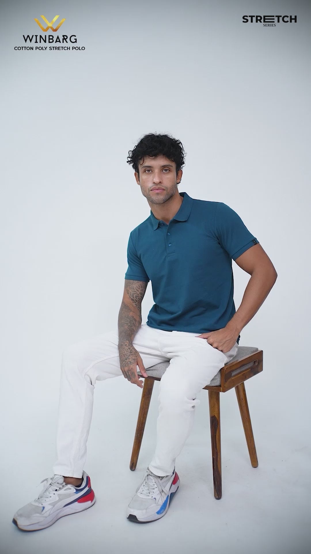 Solid Stretch Polo